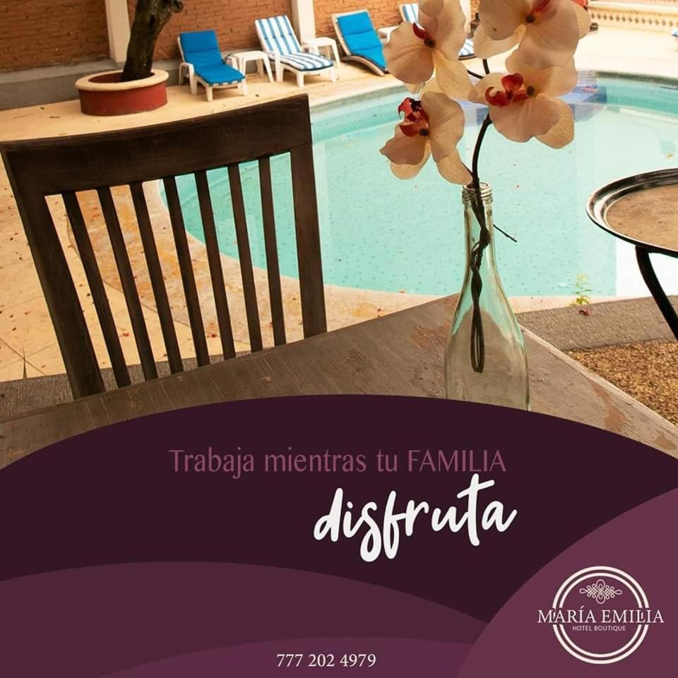 Hotel Maria Emilia Cuernavaca Amatitlán 外观 照片